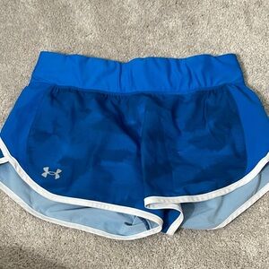Under Armour Blue Athletic Running Shorts